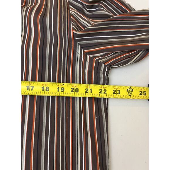 Etro Milano Stripe Button Down Dress Shirt 40 Quiet Luxury Old Money Preppy Club - Picture 11 of 14